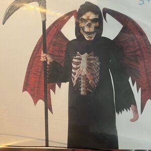 Winged Reaper child Costume